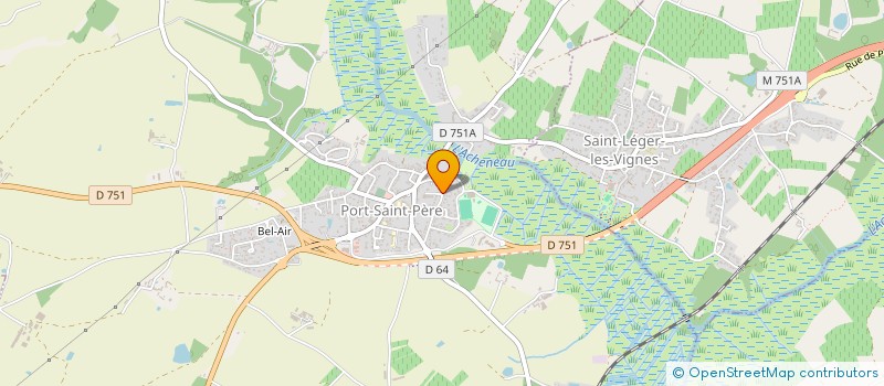 localisation de l'entreprise MONSIEUR CYRIL BEAUCLAIR  PORT-SAINT-PERE