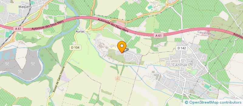 localisation de l'entreprise MONSIEUR CYRIL BECANT  SAINT-MARTIN-DE-L'ARCON