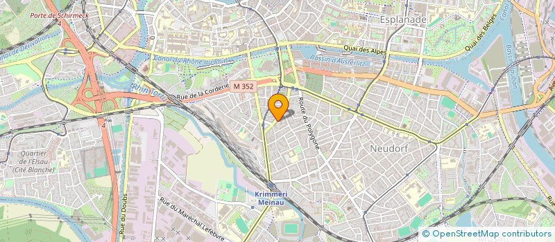 localisation de l'entreprise MONSIEUR CYRIL BECARD à STRASBOURG