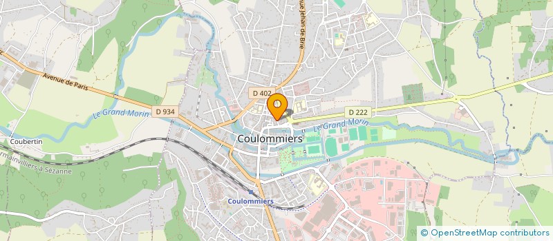 localisation de l'entreprise MONSIEUR CYRIL BELIN à COULOMMIERS