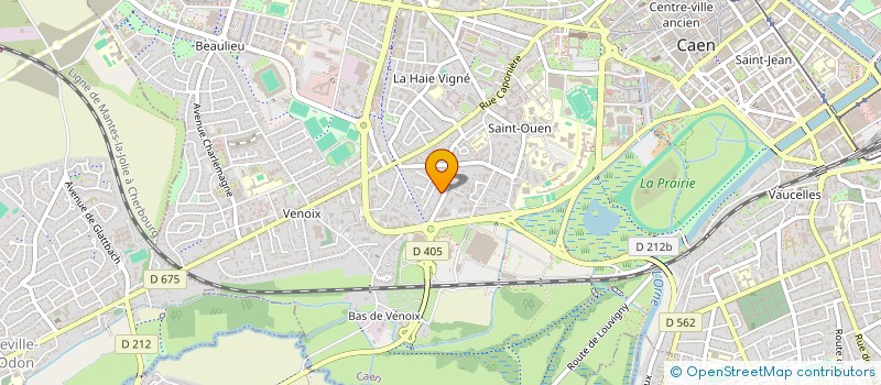localisation de l'entreprise MONSIEUR CYRIL BELLOT à CAEN