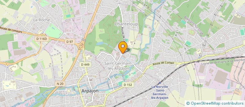 localisation de l'entreprise MONSIEUR CYRIL BEN LOLO à SAINT-GERMAIN-LES-ARPAJON