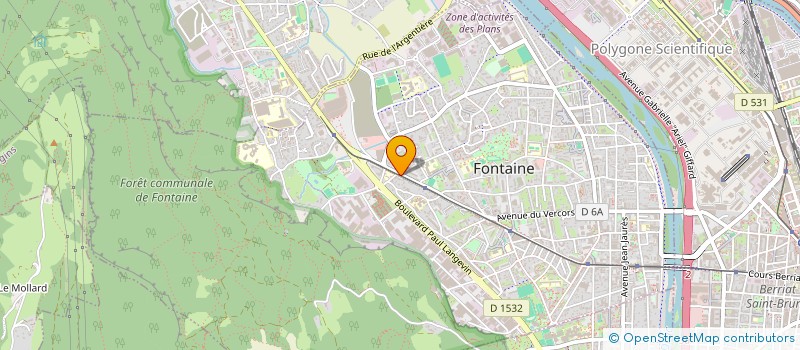 localisation de l'entreprise MONSIEUR CYRIL BENBOUDINA  FONTAINE