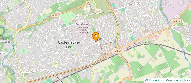 localisation de l'entreprise MONSIEUR CYRIL BENDRIS  CASTELNAU-LE-LEZ