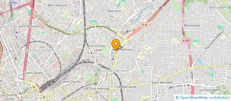localisation de l'entreprise MONSIEUR CYRIL BENSOUSSAN à MARSEILLE