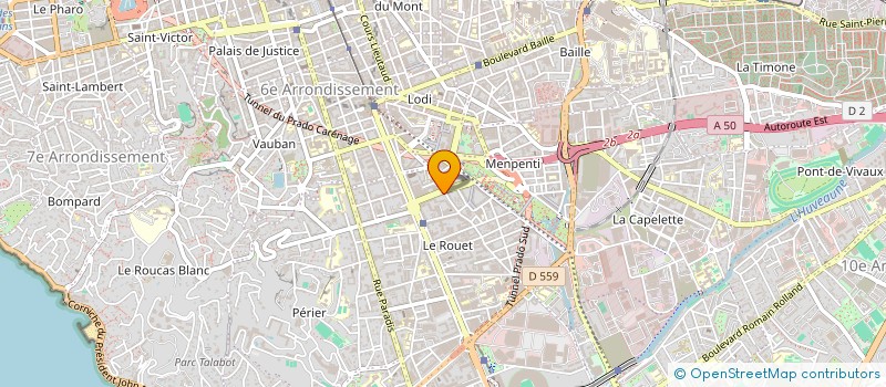 localisation de l'entreprise MONSIEUR CYRIL BERAHA  MARSEILLE