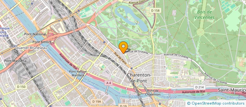 localisation de l'entreprise MONSIEUR CYRIL BERGERE  CHARENTON-LE-PONT