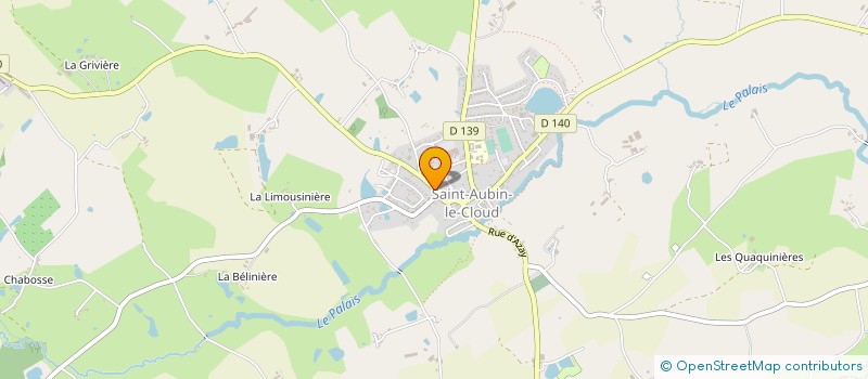 localisation de l'entreprise MONSIEUR CYRIL BERNARD à SAINT-AUBIN-LE-CLOUD