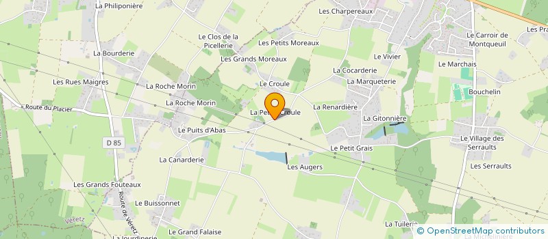 localisation de l'entreprise MONSIEUR CYRIL BERNARD  AZAY-SUR-CHER