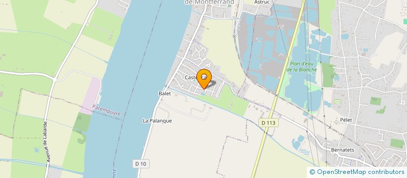 localisation de l'entreprise MONSIEUR CYRIL BERNEDE  SAINT-LOUIS-DE-MONTFERRAND