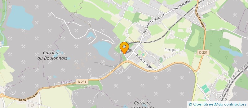 localisation de l'entreprise MONSIEUR CYRIL BERTOUX  FERQUES