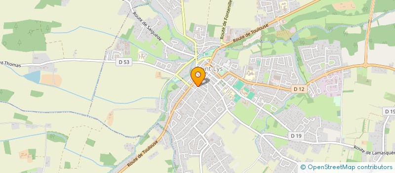 localisation de l'entreprise MONSIEUR CYRIL BETAT  SAINT-LYS