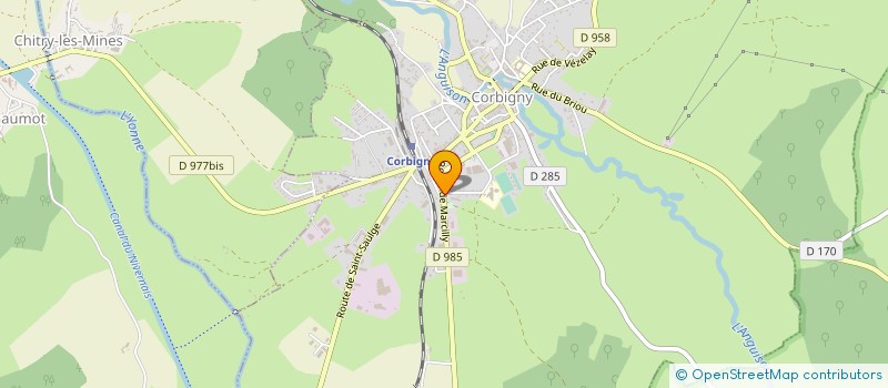 localisation de l'entreprise MONSIEUR CYRIL BIET  CORBIGNY