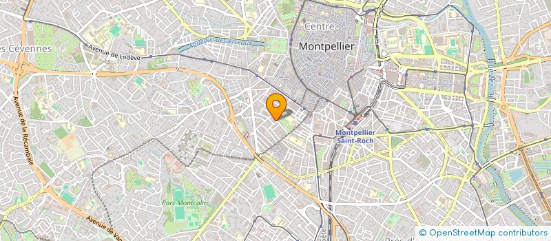 localisation de l'entreprise MONSIEUR CYRIL BILLA à MONTPELLIER