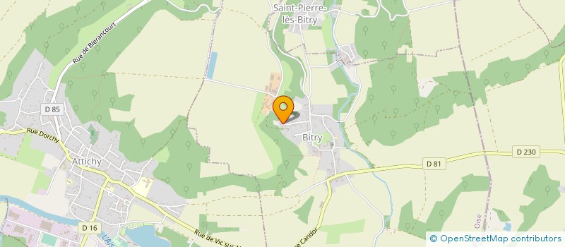 localisation de l'entreprise MONSIEUR CYRIL BIOLET  BITRY