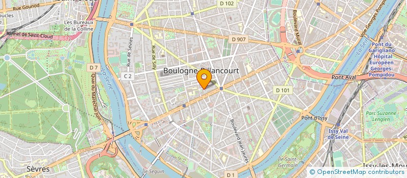 localisation de l'entreprise MONSIEUR CYRIL BLAYAC à BOULOGNE-BILLANCOURT