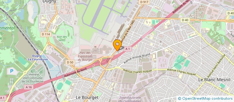 localisation de l'entreprise MONSIEUR CYRIL BOLOS à LE BLANC-MESNIL