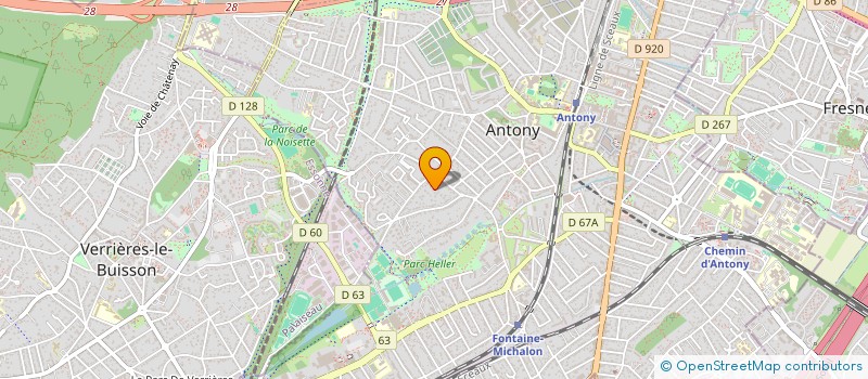 localisation de l'entreprise MONSIEUR CYRIL BON à ANTONY