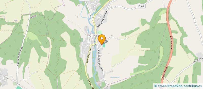 localisation de l'entreprise MONSIEUR CYRIL BONARINI  GIVONNE