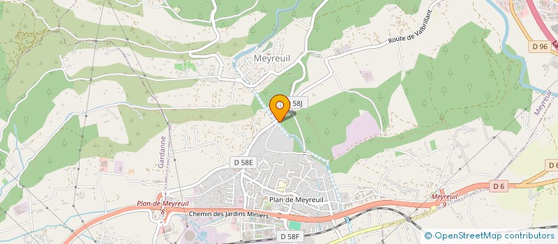 localisation de l'entreprise MONSIEUR CYRIL BONFILL à MEYREUIL