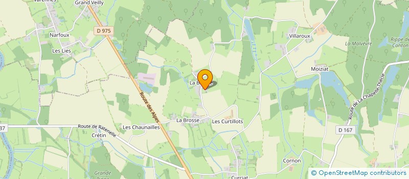 localisation de l'entreprise MONSIEUR CYRIL BONNAMENT  ROMENAY