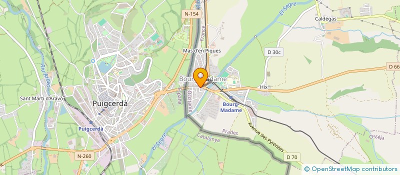 localisation de l'entreprise MONSIEUR CYRIL BONNARDOT  BOURG-MADAME