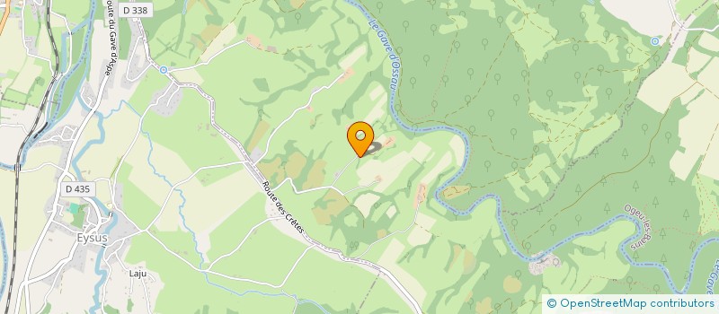 localisation de l'entreprise MONSIEUR CYRIL BONNEMASON  ESQUIULE