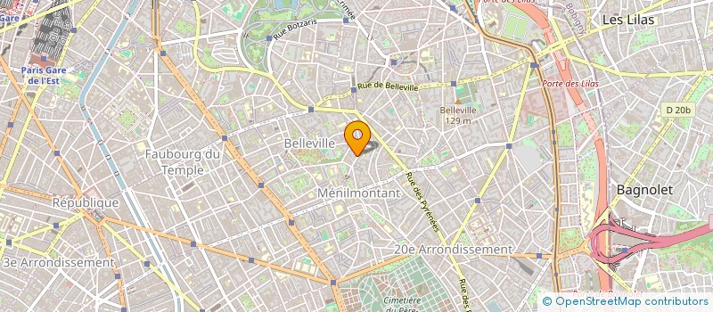 localisation de l'entreprise MONSIEUR CYRIL BONNET  PARIS