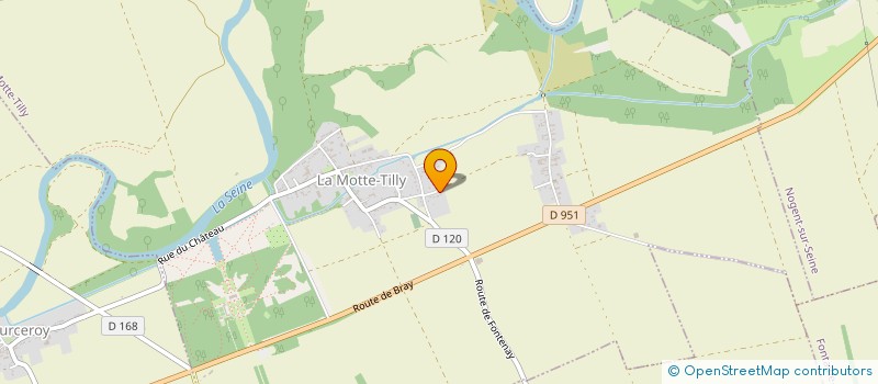 localisation de l'entreprise MONSIEUR CYRIL BONNIVARD  LA MOTTE-TILLY