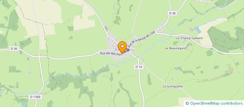 localisation de l'entreprise MONSIEUR CYRIL BOSSERELLE  ROCQUIGNY