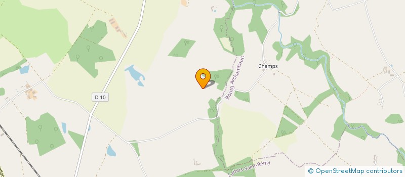 localisation de l'entreprise MONSIEUR CYRIL BOUIJOUX  LATHUS-SAINT-REMY