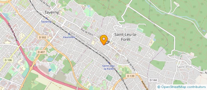 localisation de l'entreprise MONSIEUR CYRIL BOULARD à SAINT-LEU-LA-FORET