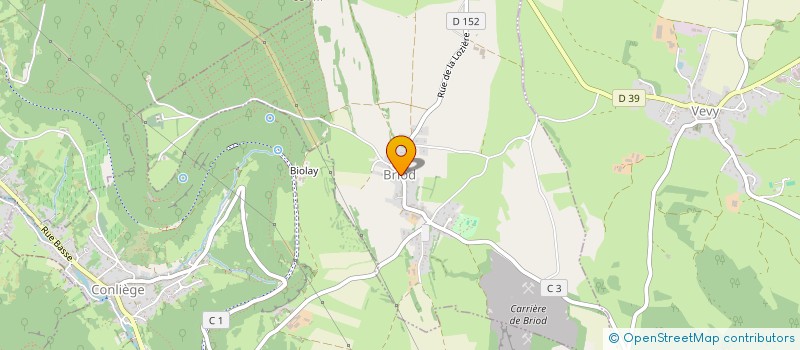 localisation de l'entreprise MONSIEUR CYRIL BOULET  BRIOD