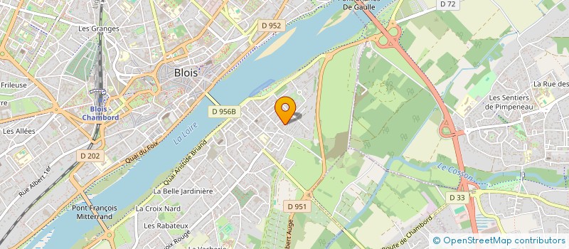 localisation de l'entreprise MONSIEUR CYRIL BOURGOUIN à BLOIS