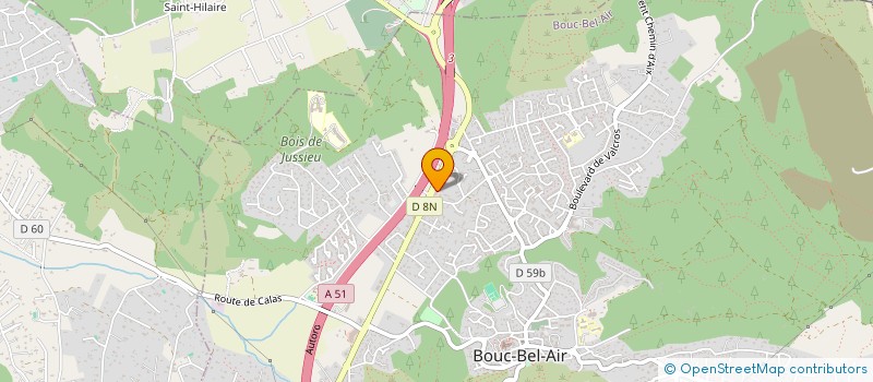 localisation de l'entreprise MONSIEUR CYRIL BOUTEILLE à BOUC-BEL-AIR