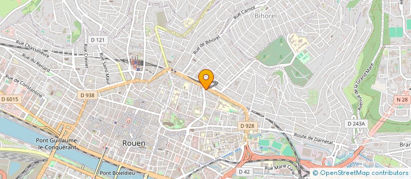 localisation de l'entreprise MONSIEUR CYRIL BOUTIN à ROUEN