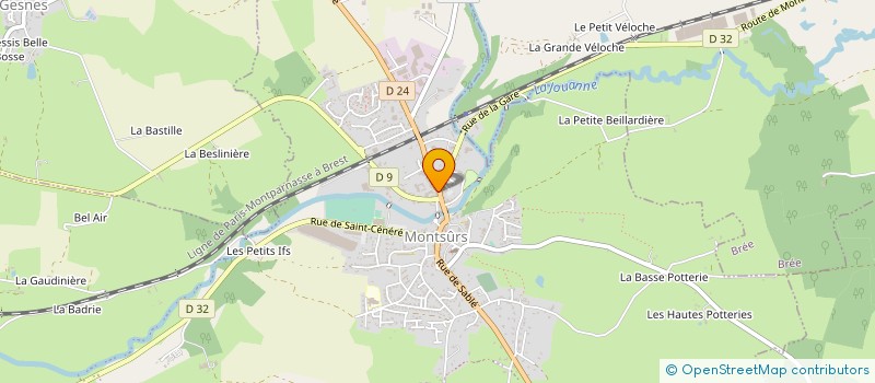 localisation de l'entreprise MONSIEUR CYRIL BOYER à MONTSURS