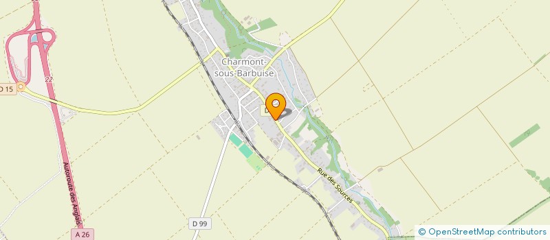 localisation de l'entreprise MONSIEUR CYRIL BRAS  CHARMONT-SOUS-BARBUISE