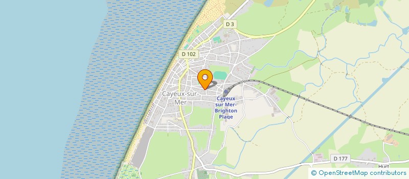 localisation de l'entreprise MONSIEUR CYRIL BRAYER  CAYEUX-SUR-MER