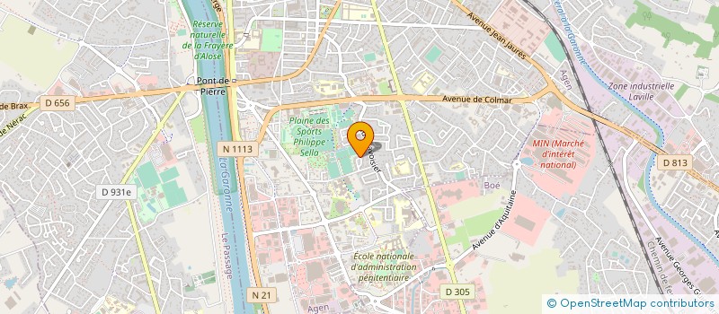 localisation de l'entreprise MONSIEUR CYRIL BRIE  LE PASSAGE