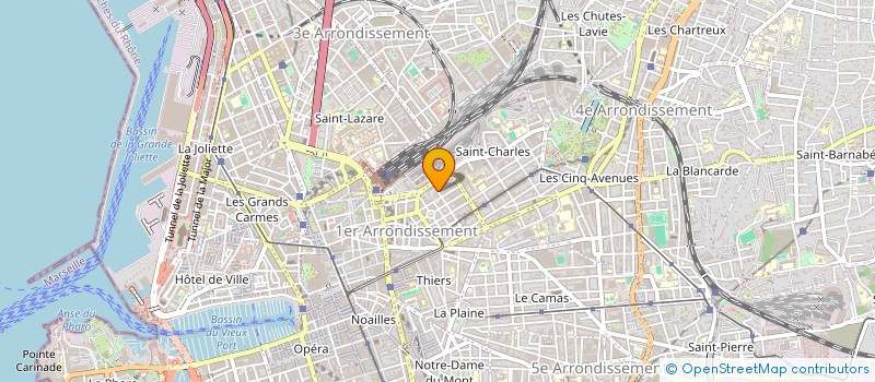 localisation de l'entreprise MONSIEUR CYRIL BRIGANT à MARSEILLE