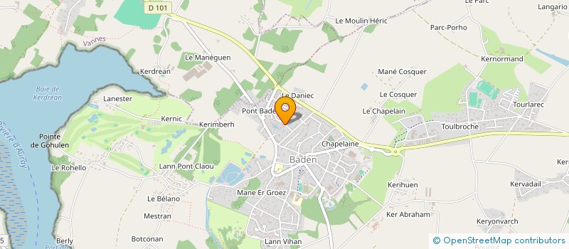 localisation de l'entreprise MONSIEUR CYRIL BRISSET à BADEN
