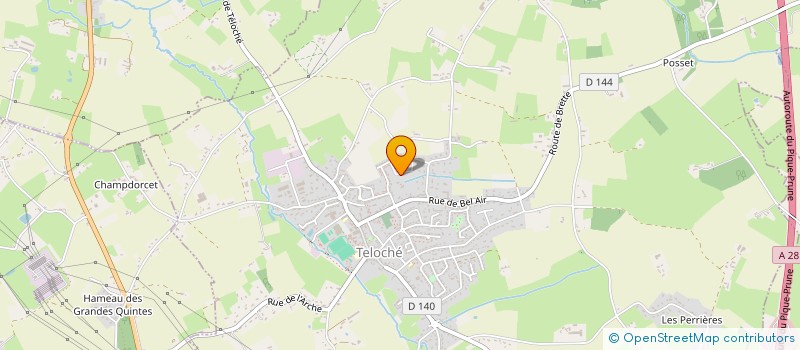 localisation de l'entreprise MONSIEUR CYRIL BRUYERE  TELOCHE