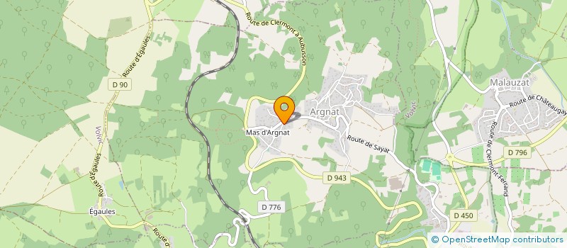 localisation de l'entreprise MONSIEUR CYRIL BULLO  CHANAT-LA-MOUTEYRE