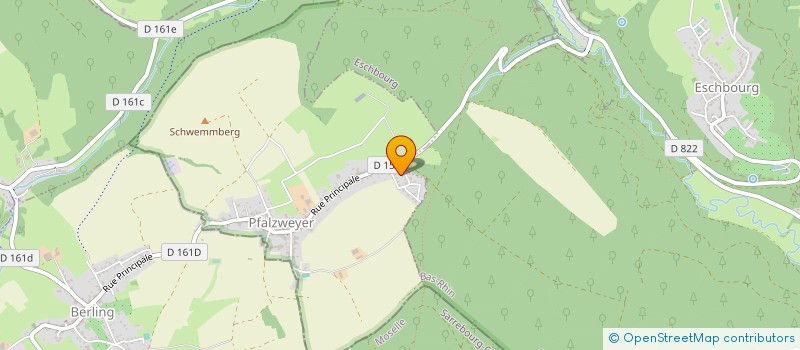 localisation de l'entreprise MONSIEUR CYRIL BURGER  PFALZWEYER