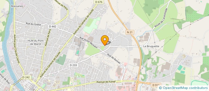 localisation de l'entreprise MONSIEUR CYRIL CAMPS  VILLENEUVE-SUR-LOT