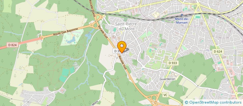 localisation de l'entreprise MONSIEUR CYRIL CAPBERN  SAINT-PIERRE-DU-MONT