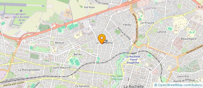 localisation de l'entreprise MONSIEUR CYRIL CAPRAJA  LA ROCHELLE