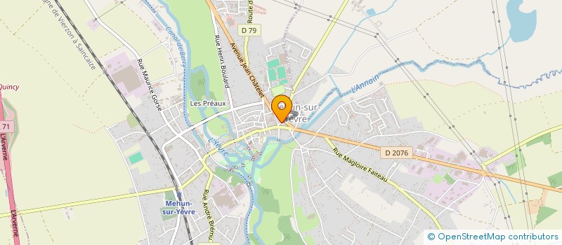 localisation de l'entreprise MONSIEUR CYRIL CAQUAIS  VIGNOUX-SUR-BARANGEON