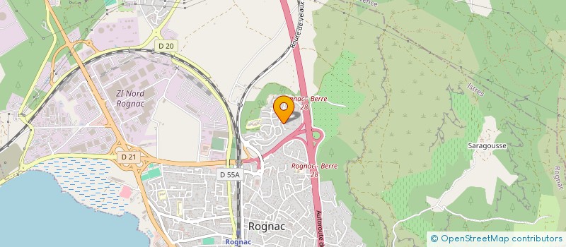 localisation de l'entreprise MONSIEUR CYRIL CARGNINO  ROGNAC